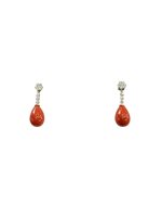 Orecchini Mandile 1922 Donna in Oro Corallo 1MORC6 - 1MORC6